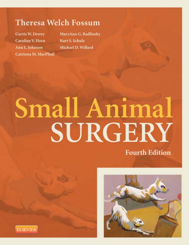 Small Animal Surgery 4th Edition by Theresa Welch Fossum pdf