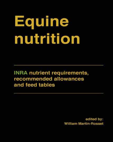 Equine Nutrition INRA Nutrient Requirements Recommended Allowances And Feed Tables Page 001