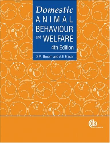 Domestic Animal Behaviour And Welfare 4th Edition