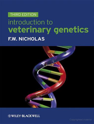 Introduction To Veterinary Genetics Third Edition