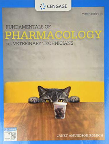 Fundamentals Of Pharmacology For Veterinary Technicians, 3rd Edition